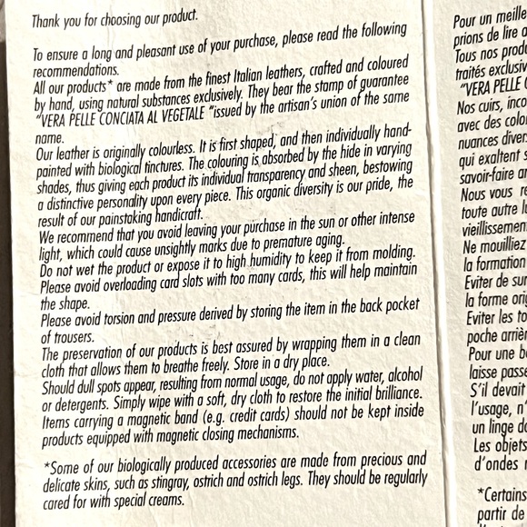 IL Bussetto stingray/lambskin Leather CIGAR CASE FOR 2 (Rare) - Picture 5 of 10